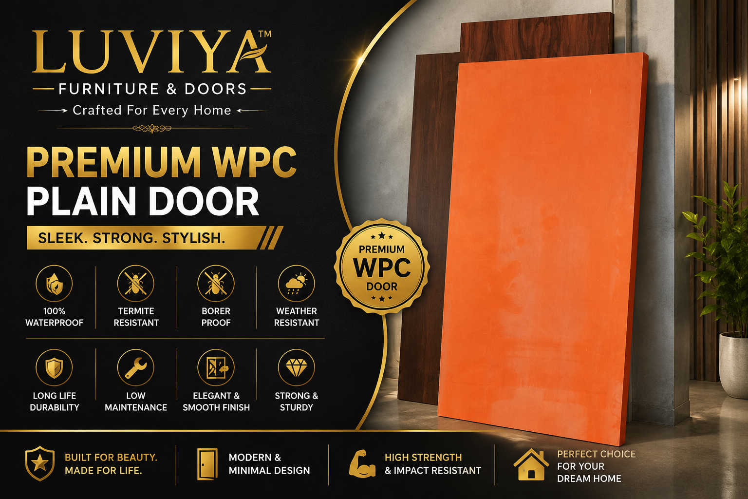 WPC CNC Door